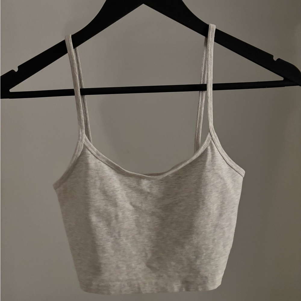 TNA/Aritzia Heather Gray top